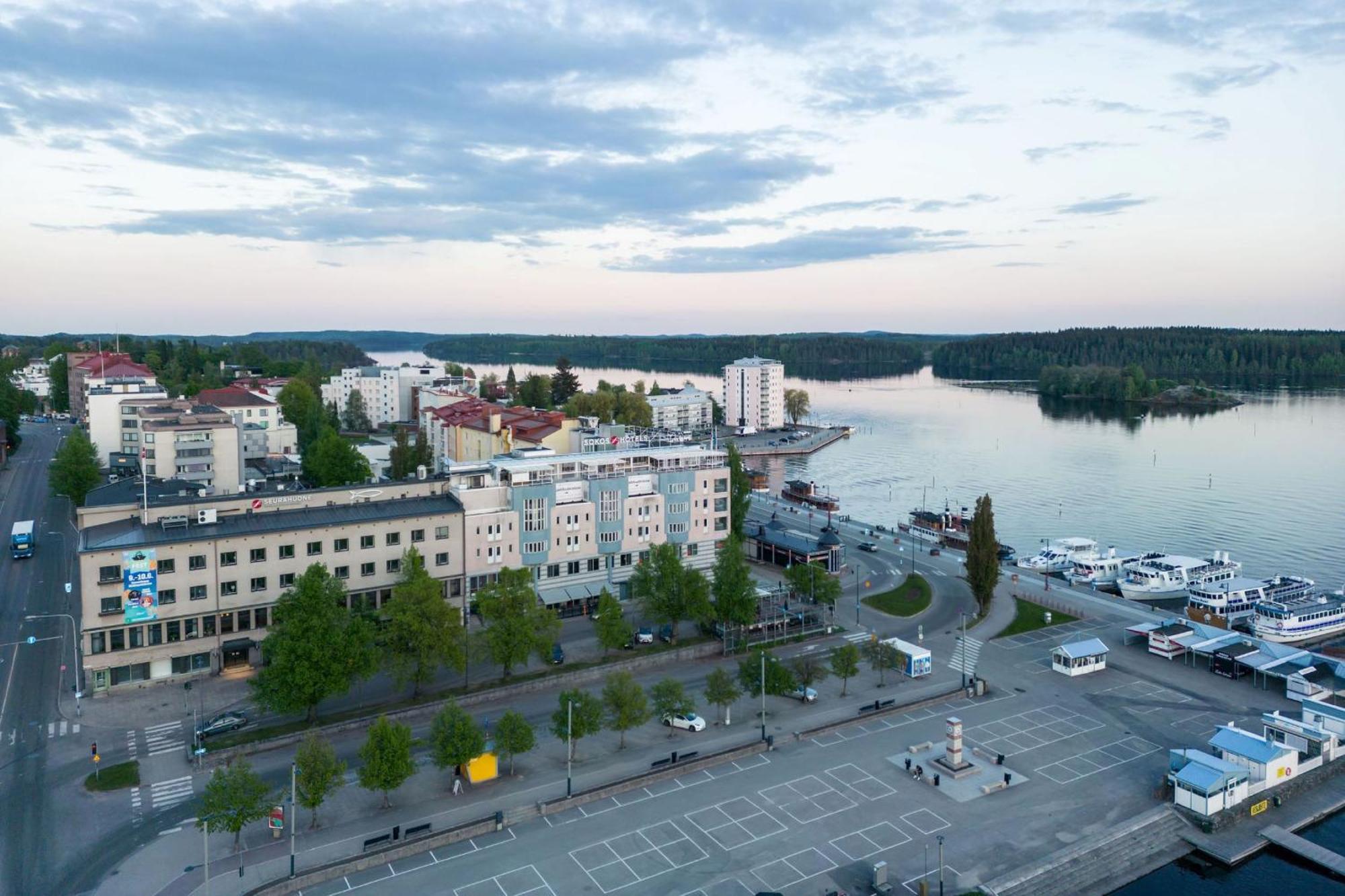 Original Sokos Hotel Seurahuone Savonlinna Exterior foto